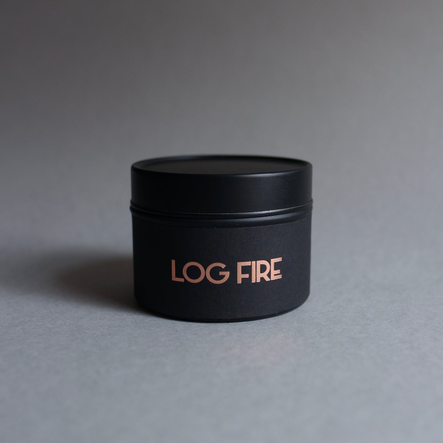 Log Fire - Rapeseed Wax & Wood Wick Tin Candle