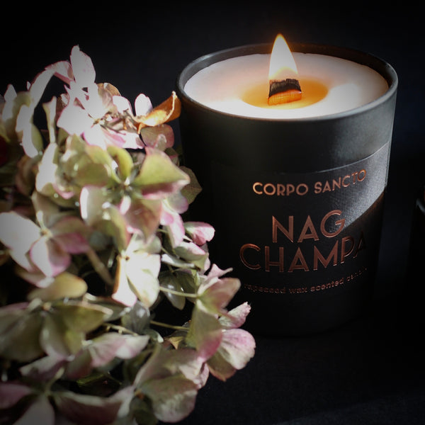 Nag Champa Scented Candle