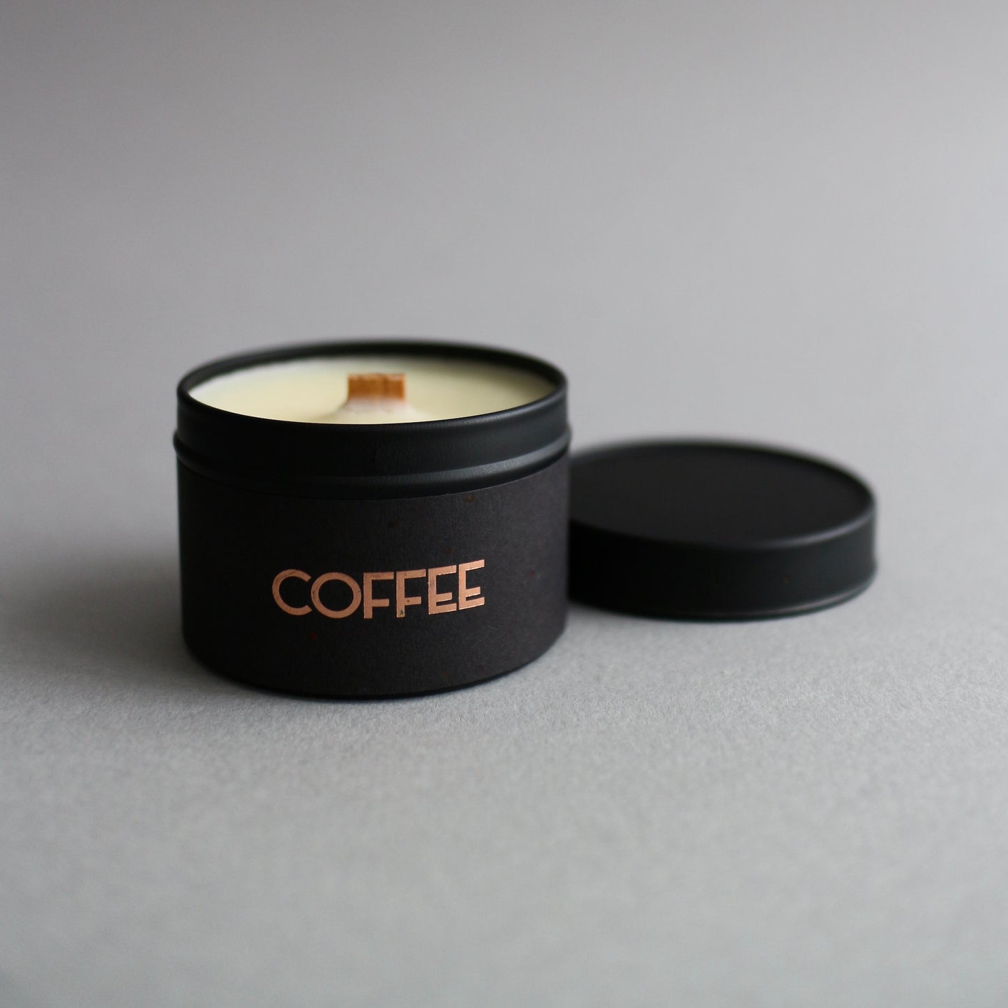 Coffee Wood Wick Candle