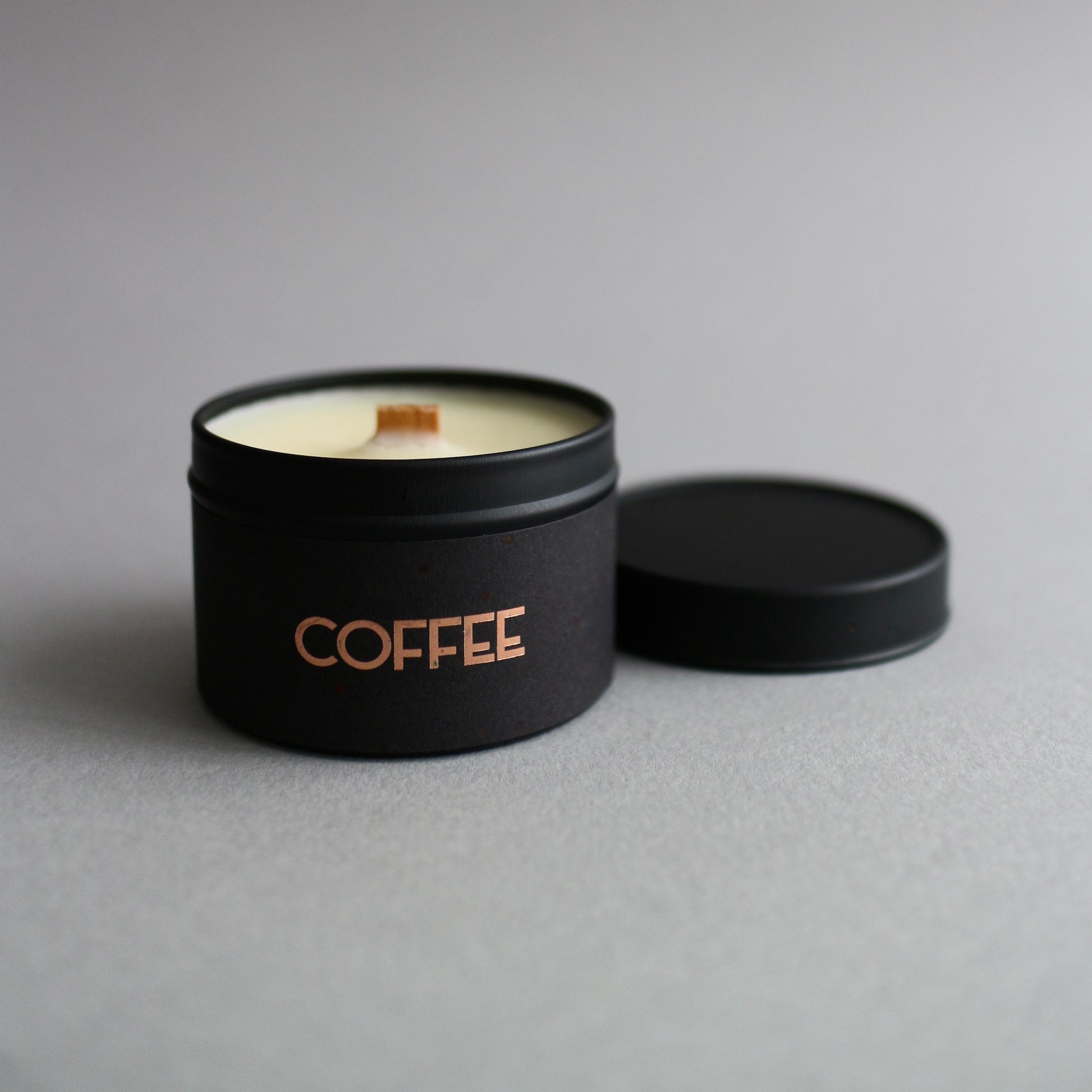 Coffee Wood Wick Candle