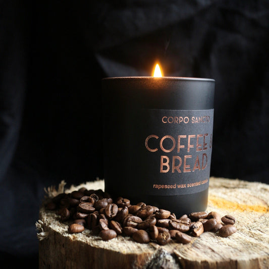 Coffee & Bread - Scented Rapeseed Wax Candle