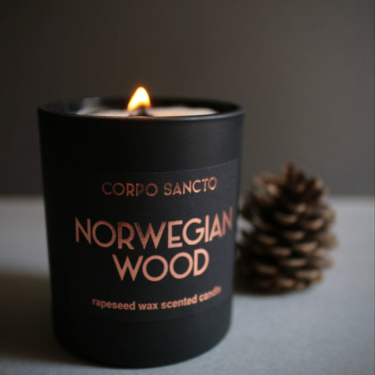 Norwegian Wood - Rapeseed Wax & Wood Wick Scented Candle