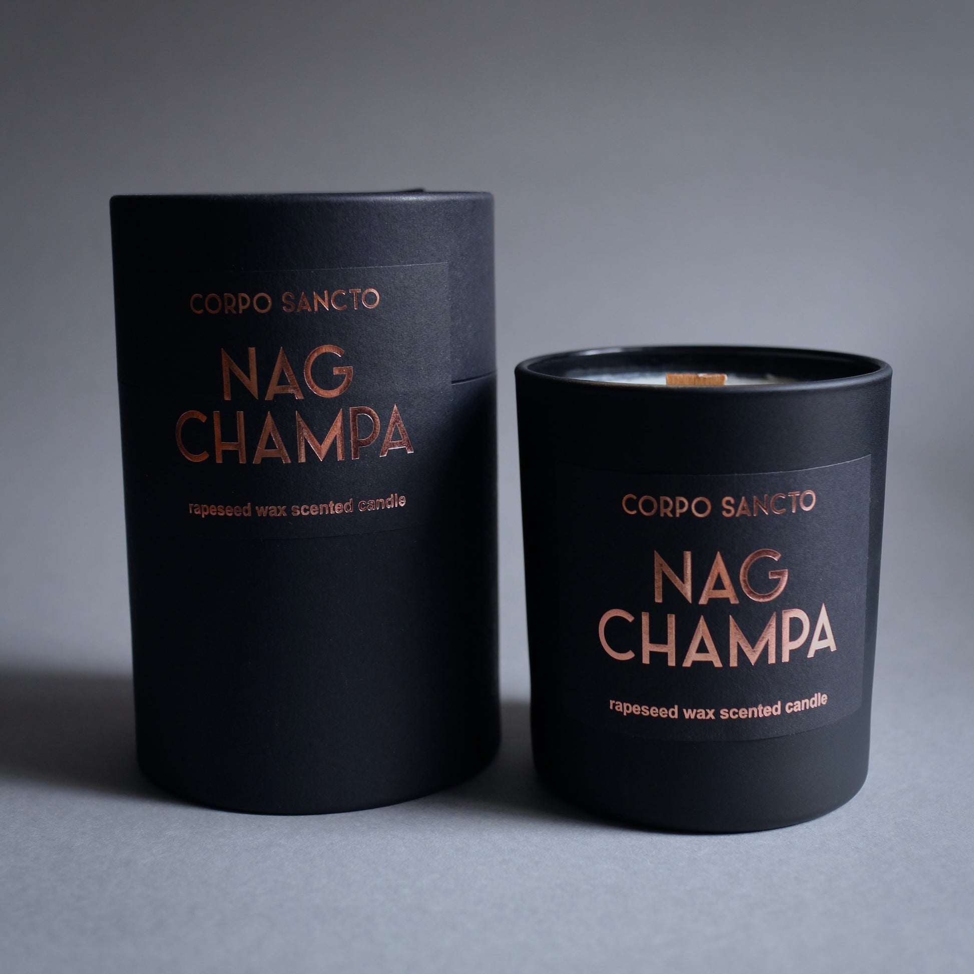 Nag Champa Scented Natural Wax Candle