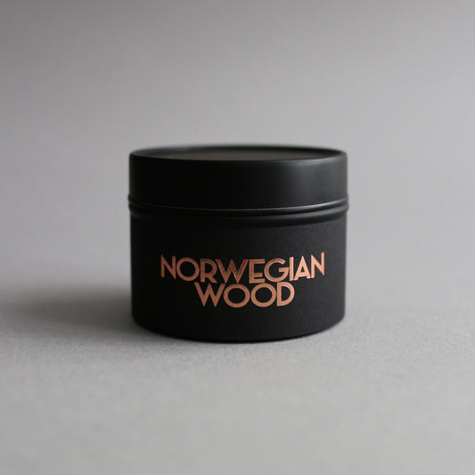 Norwegian Wood Small Candle